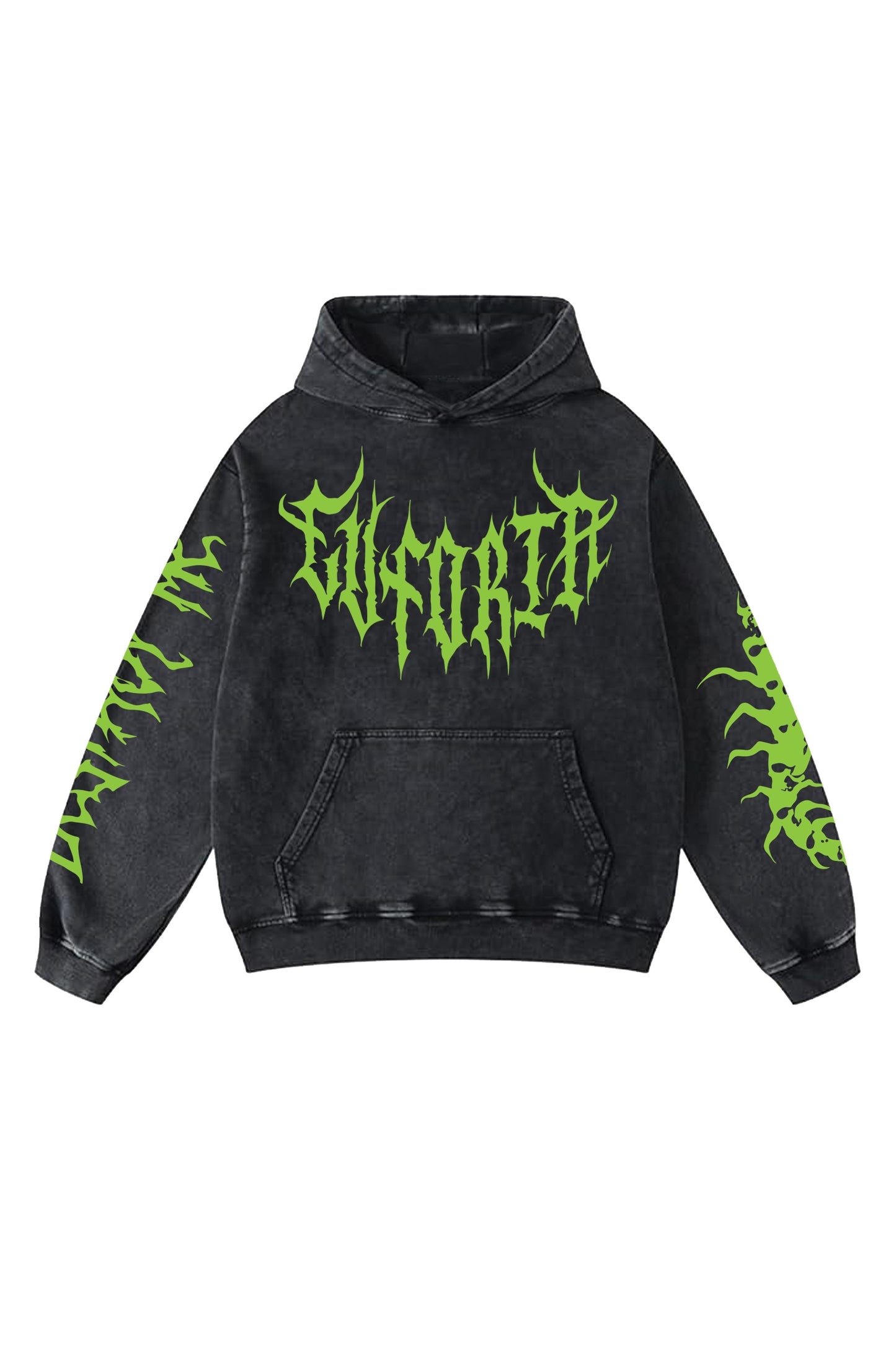 Carnage Designed Oversized Hoodie