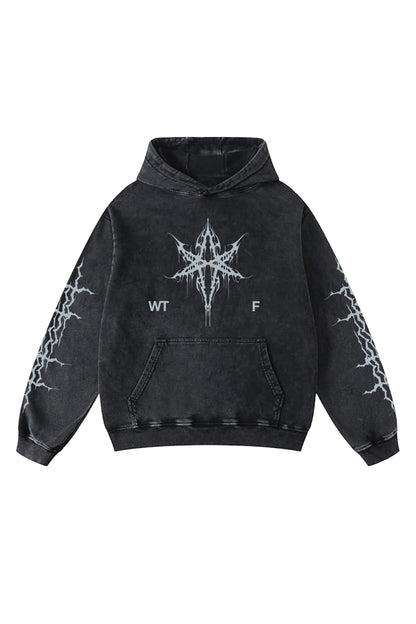 Ashes Of Eternity Designed Oversized Hoodie