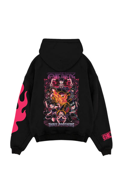 One Piece Designed Oversized Hoodie