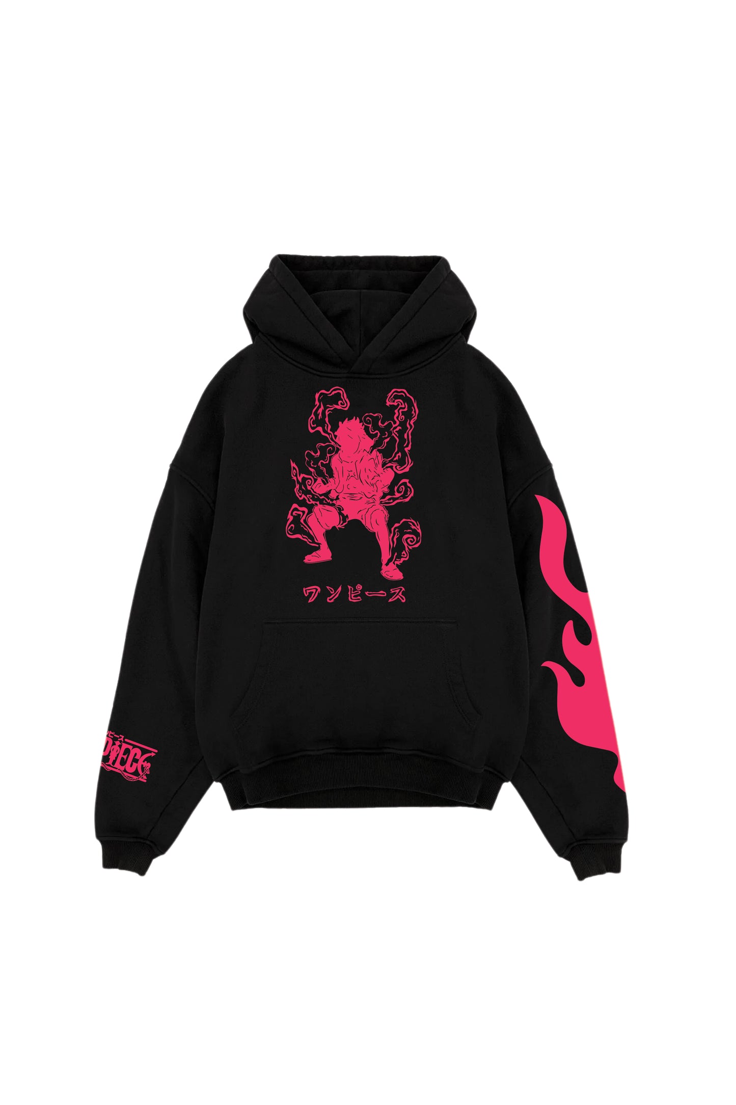 One Piece Designed Oversized Hoodie