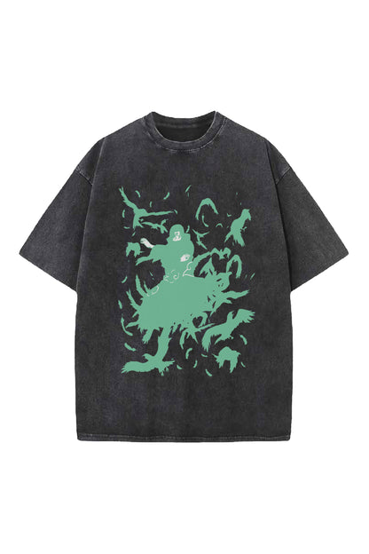 Itachi Designed Vintage Oversized T-shirt