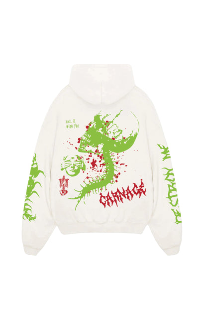 Carnage Designed Oversized Hoodie