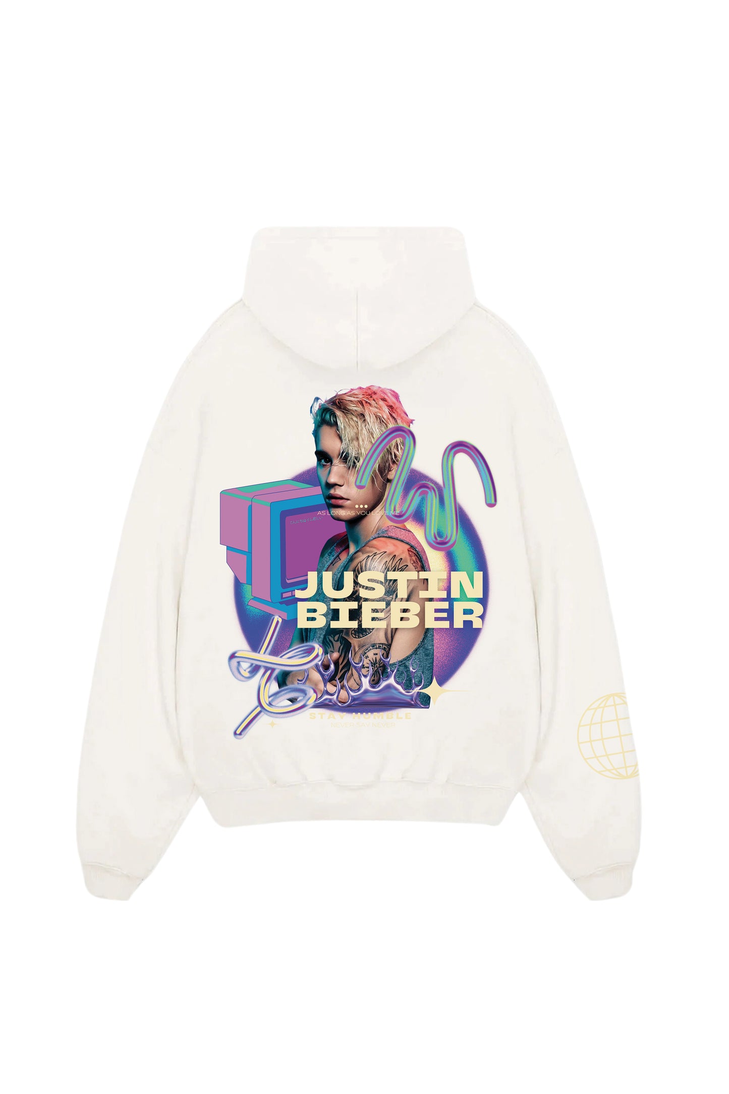 Justin Bieber Designed Oversized Hoodie