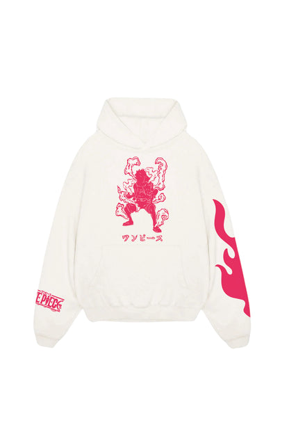 One Piece Designed Oversized Hoodie